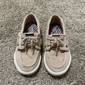 Sperry Kids Sneakers in Light Tan